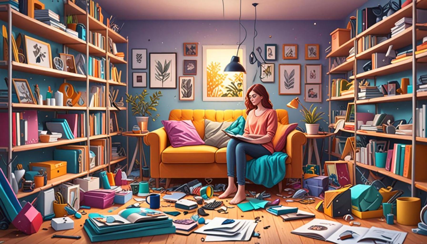 The Impact of Clutter on Mental Health: Finding Peace in an Organized Space