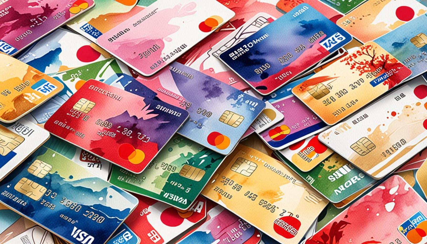 比較：日本市場における国内クレジットカードと外国クレジットカード